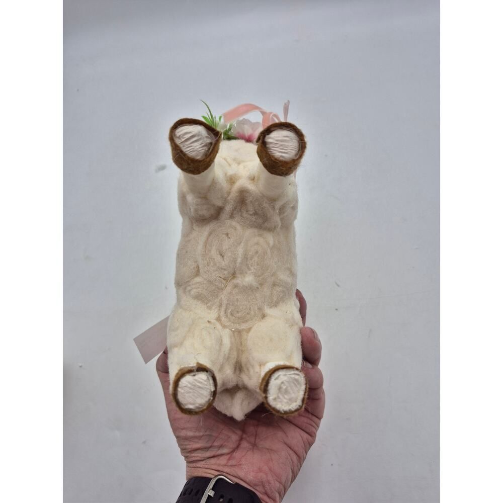 Resin Lambs W/Floral Garland‎ by Valerie Parr Hill "RARE' NIB - Picture 7 of 12